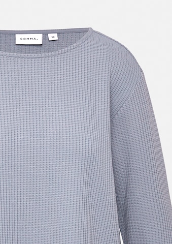 COMMA Sweatshirt in Blauw