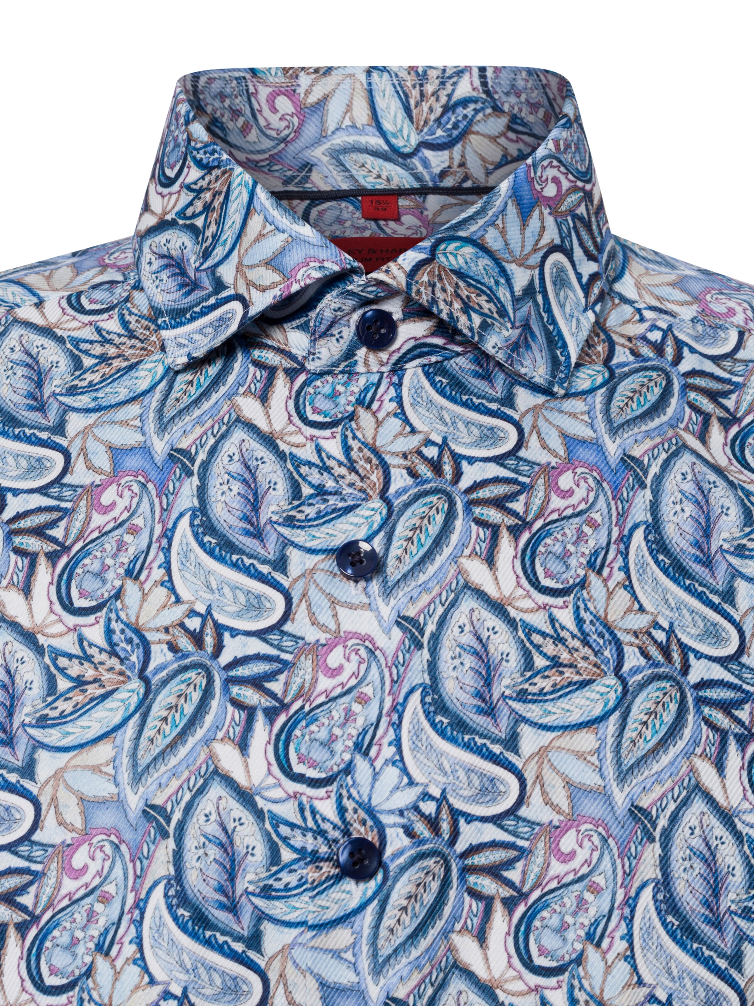 Finshley & Harding Slim fit Business Shirt in Blue