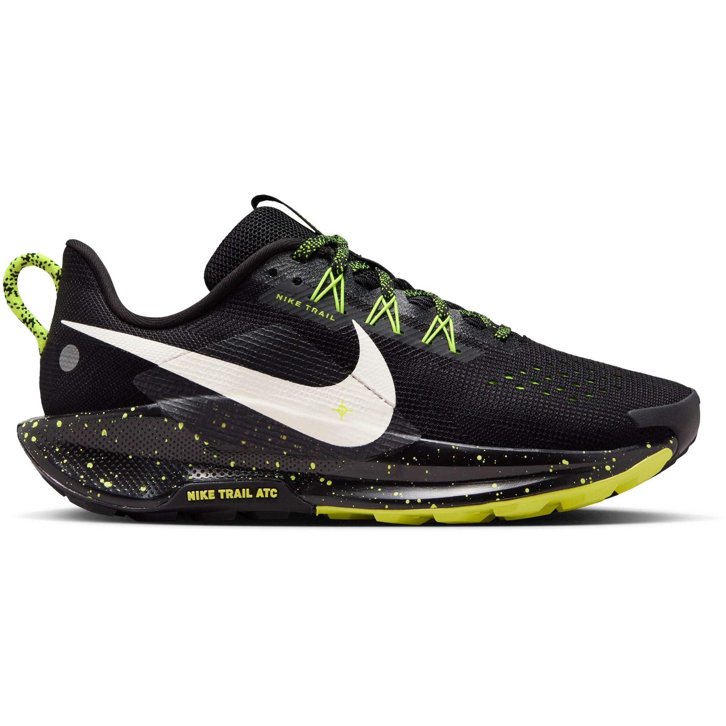 NIKE Running Shoes 'REACTX PEGASUS TRAIL 5' in Black: front