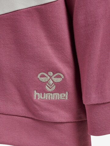 Hummel Athletic Zip-Up Hoodie 'Sakina' in Pink