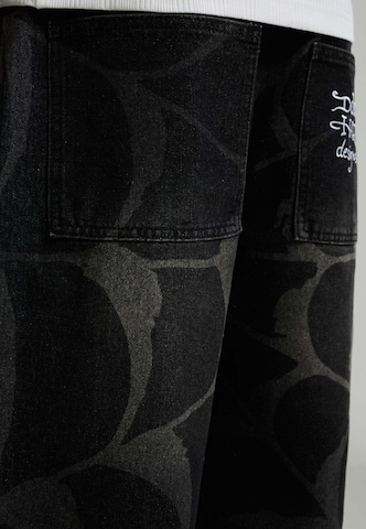 Ed Hardy Baggy Джинсы 'Cobweb' в Черный