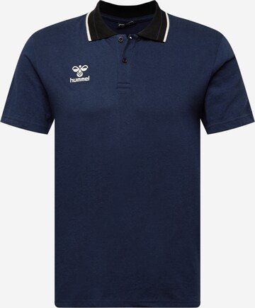 Hummel Poloshirt in Blau: predná strana