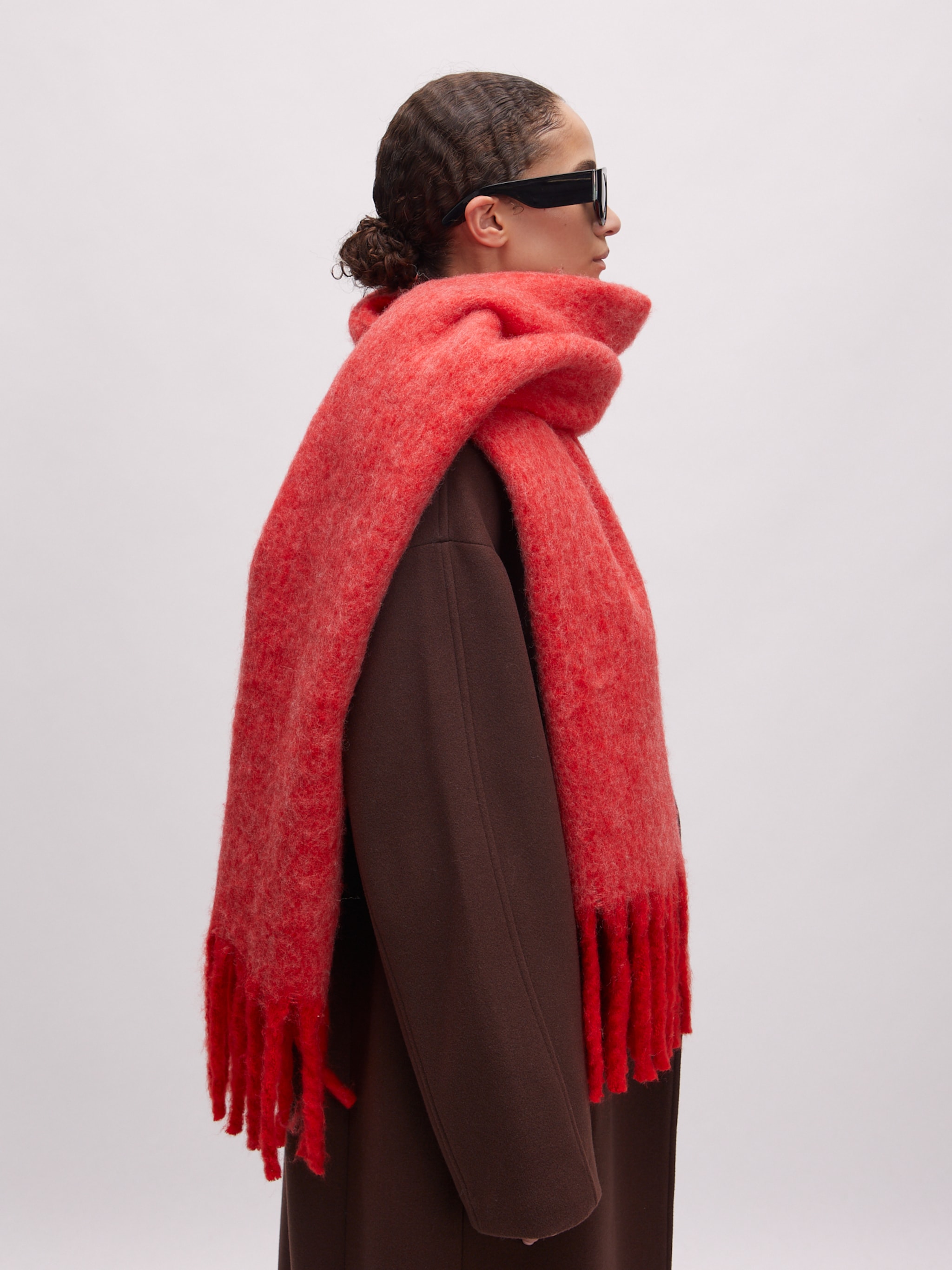 EDITED Producten Sjaal 'Isra' Rood