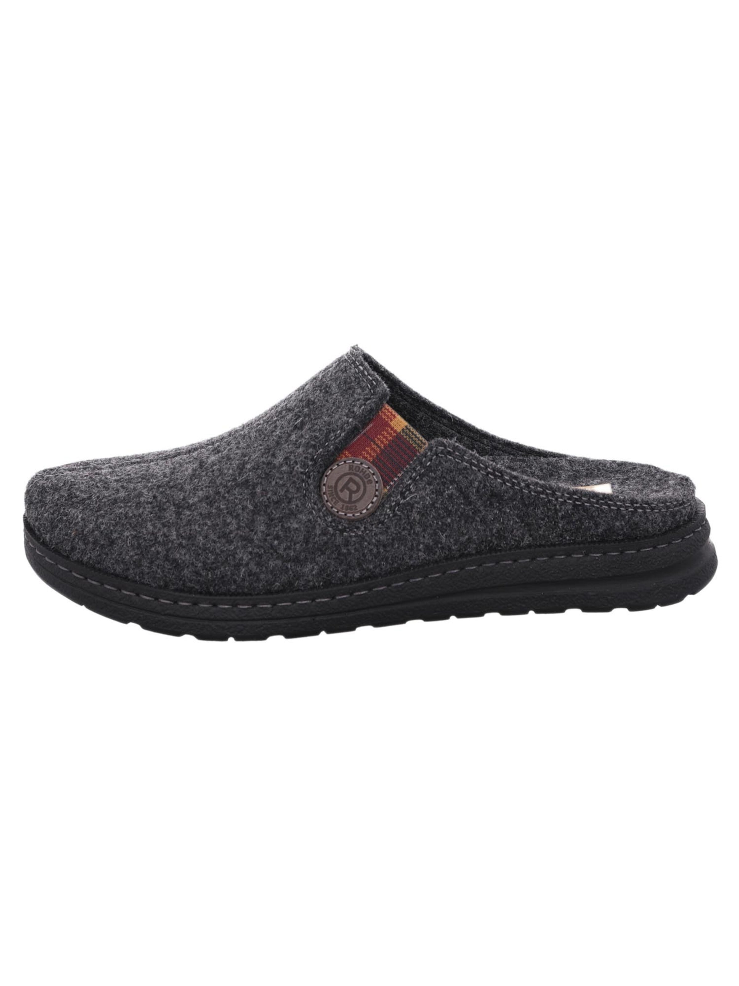 ROHDE Slippers 'Asiago' in Grey: front