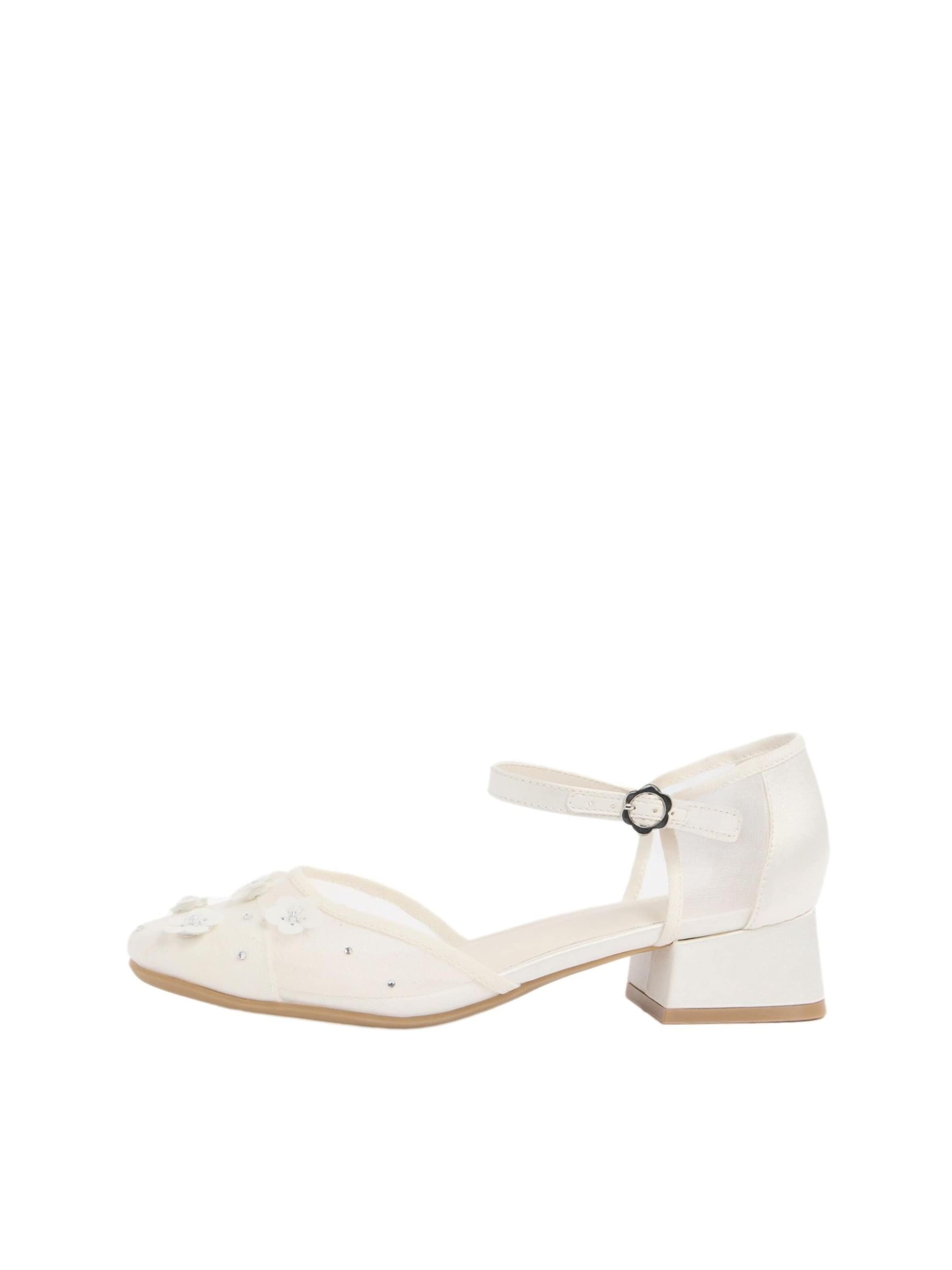 Sandales Lipsy en blanc : devant