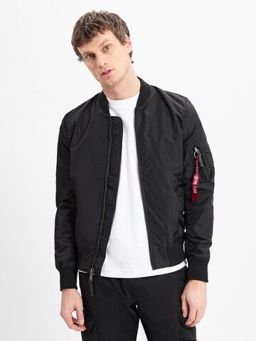ALPHA INDUSTRIES Between-Season Jacket ' ' in Black: front