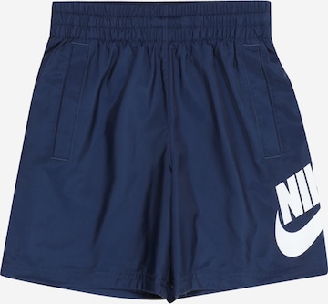 Nike Sportswear Spodnie 'CLUB' w kolorze niebieski: przód