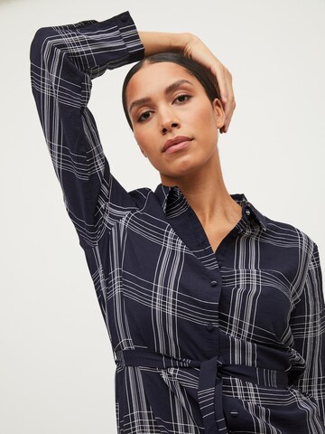 VILA Shirt Dress 'Bobby' in Blue