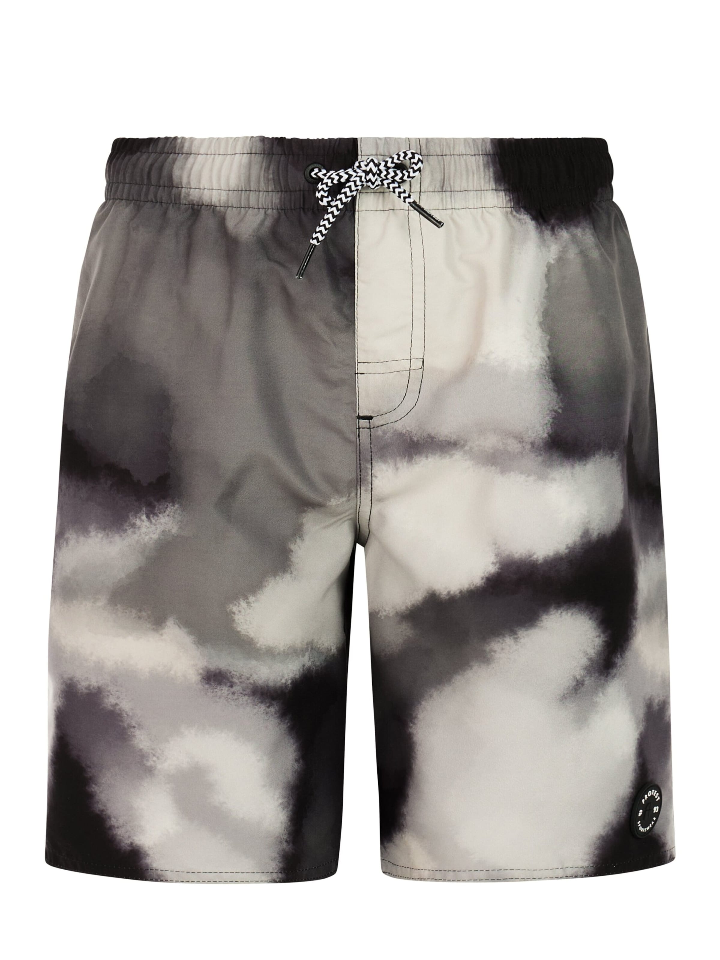 PROTEST Board Shorts 'PRTEmil JR' in Black: front