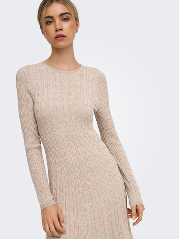 ONLY - Vestido de punto 'ONLIbi' en beige