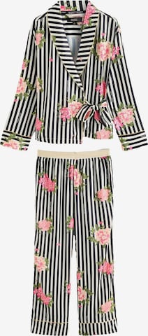 Rockett St GeorgePidžama - crna boja: prednji dio