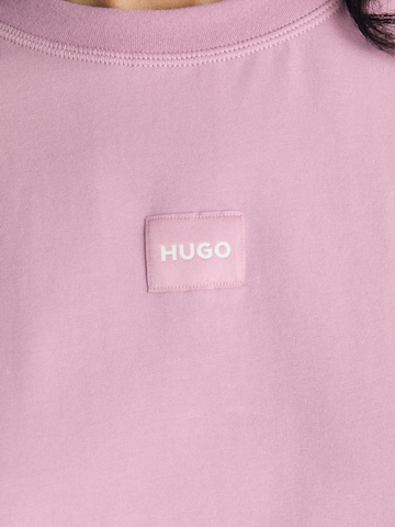 HUGO Ночная рубашка 'NITE' в Ярко-розовый