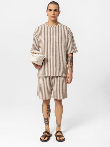 VAMOS CLO Shirt 'Loiret' in Braun