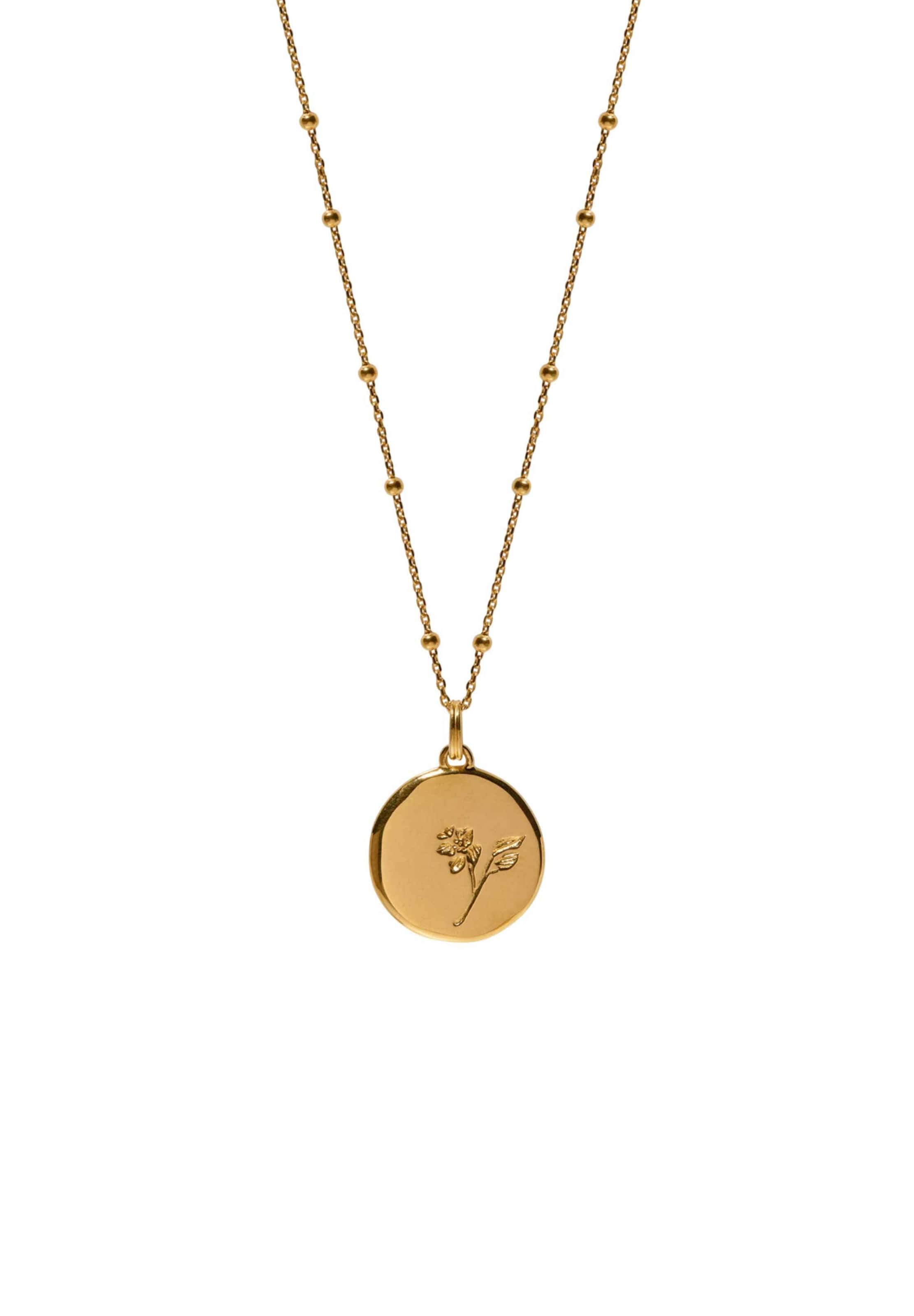Stilnest Necklace 'Lilie' in Gold: front