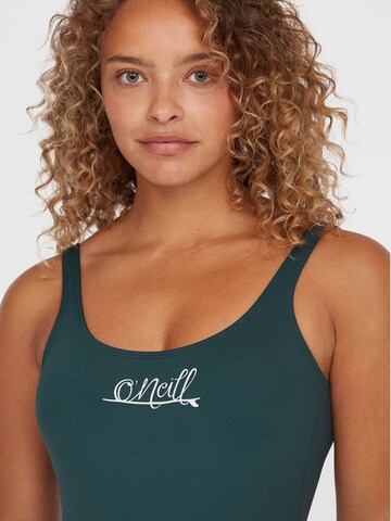 O'NEILL Bralette Swimsuit 'Esssentials Script' in Blue