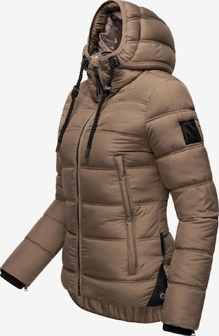 NAVAHOO Winter Jacket 'Renesmee' in Brown
