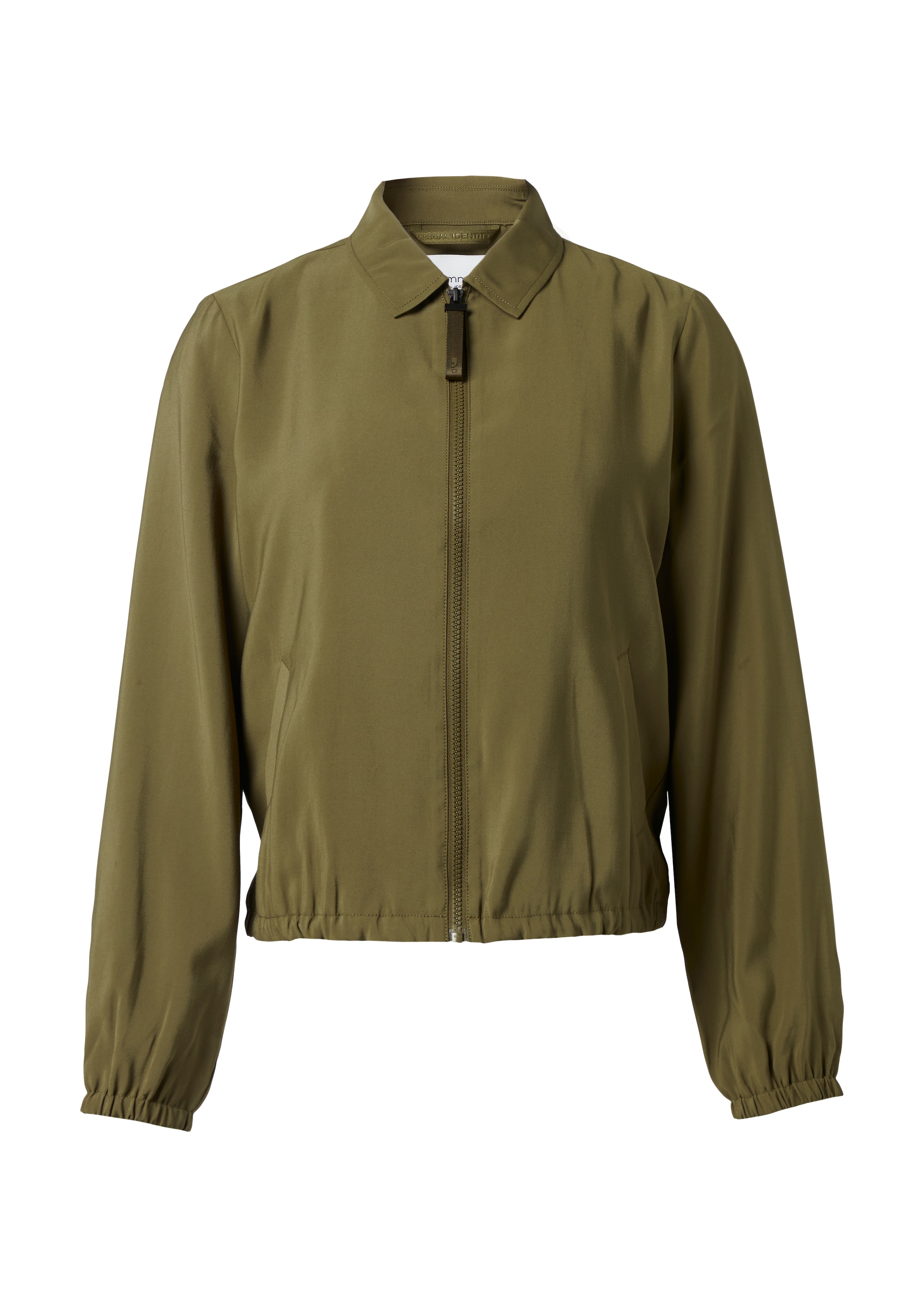 comma casual identity Prechodná bunda - Zelená: predná strana