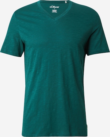 s.Oliver Shirt in Grün: Vorderseite
