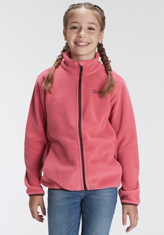 JACK WOLFSKIN Fleecejacke in Pink: Vorderseite