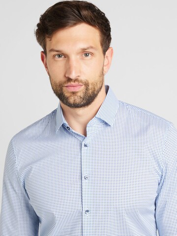 OLYMP Slim Fit Hemd in Blau