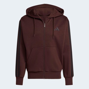 ADIDAS SPORTSWEAR Sportsweatjacke in Braun
