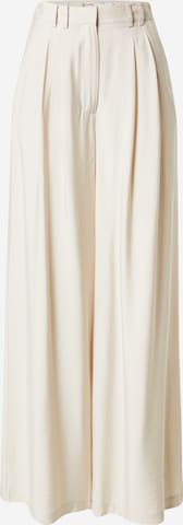 Guido Maria Kretschmer Women Pleat-front trousers 'Finja' in Beige: front