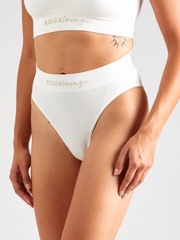 Boux Avenue Panty in White: front