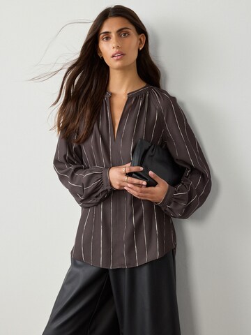 Chemisier Next en marron : devant