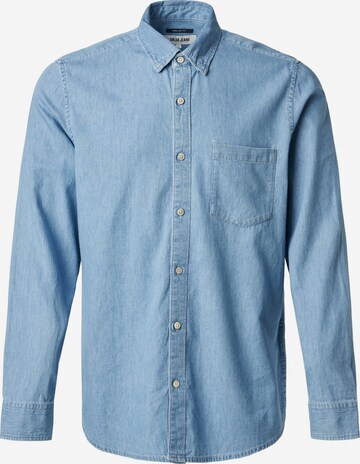 Salsa Jeans Button Up Shirt in Blue: front