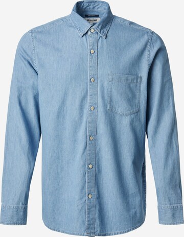 Salsa Jeans Regular fit Button Up Shirt in Blue: front