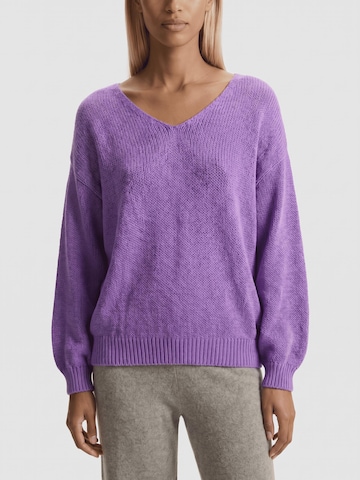 americandreams Oversized sweater 'Milana Cotton' in Purple