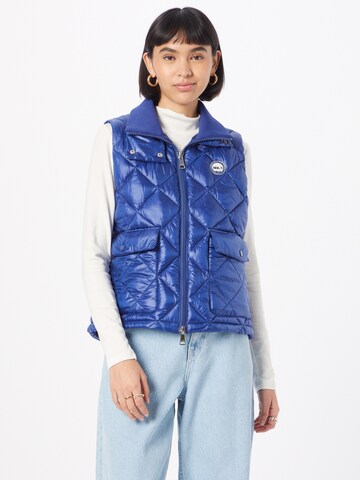 Gilet 'CELINE' di No. 1 Como in blu: frontale