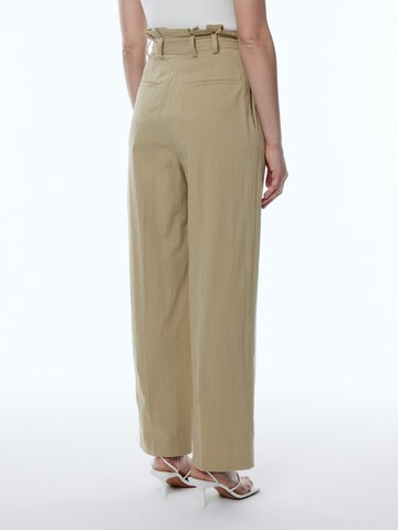 Loosefit Pantalon à pince 'Becky' EDITED en beige