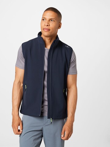 CMP Sportbodywarmer in Blauw: voorkant