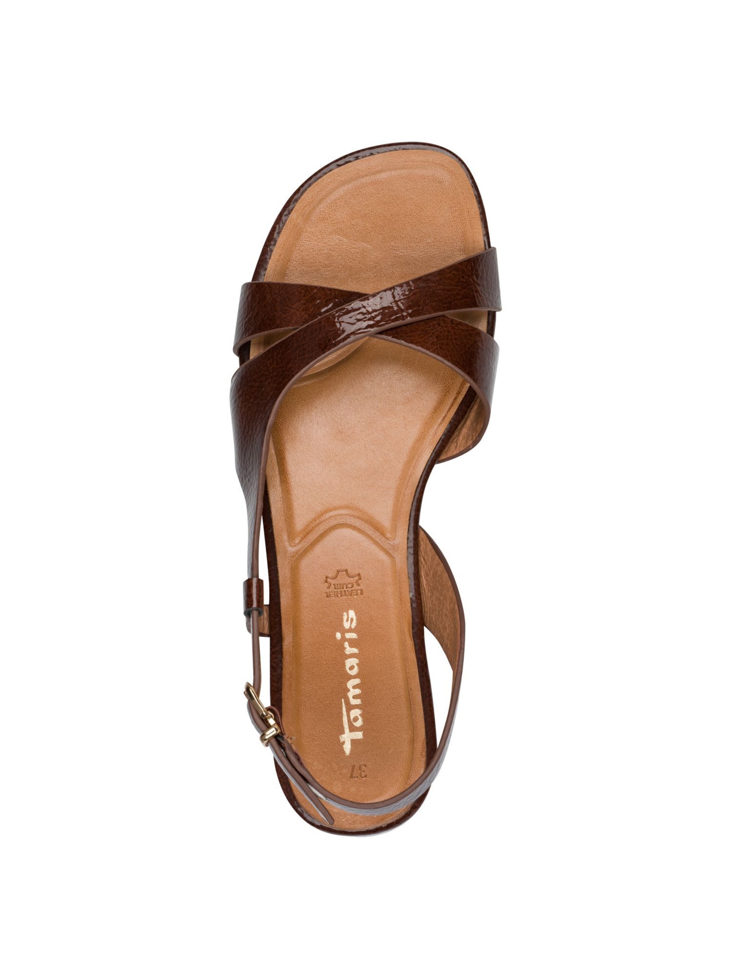 Sandales Tamaris en marron