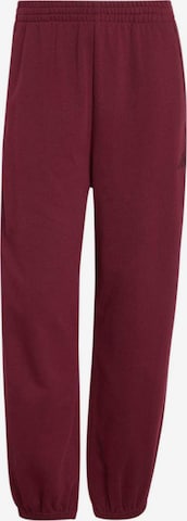 Tapered Pantaloni sportivi di ADIDAS SPORTSWEAR in rosso: frontale