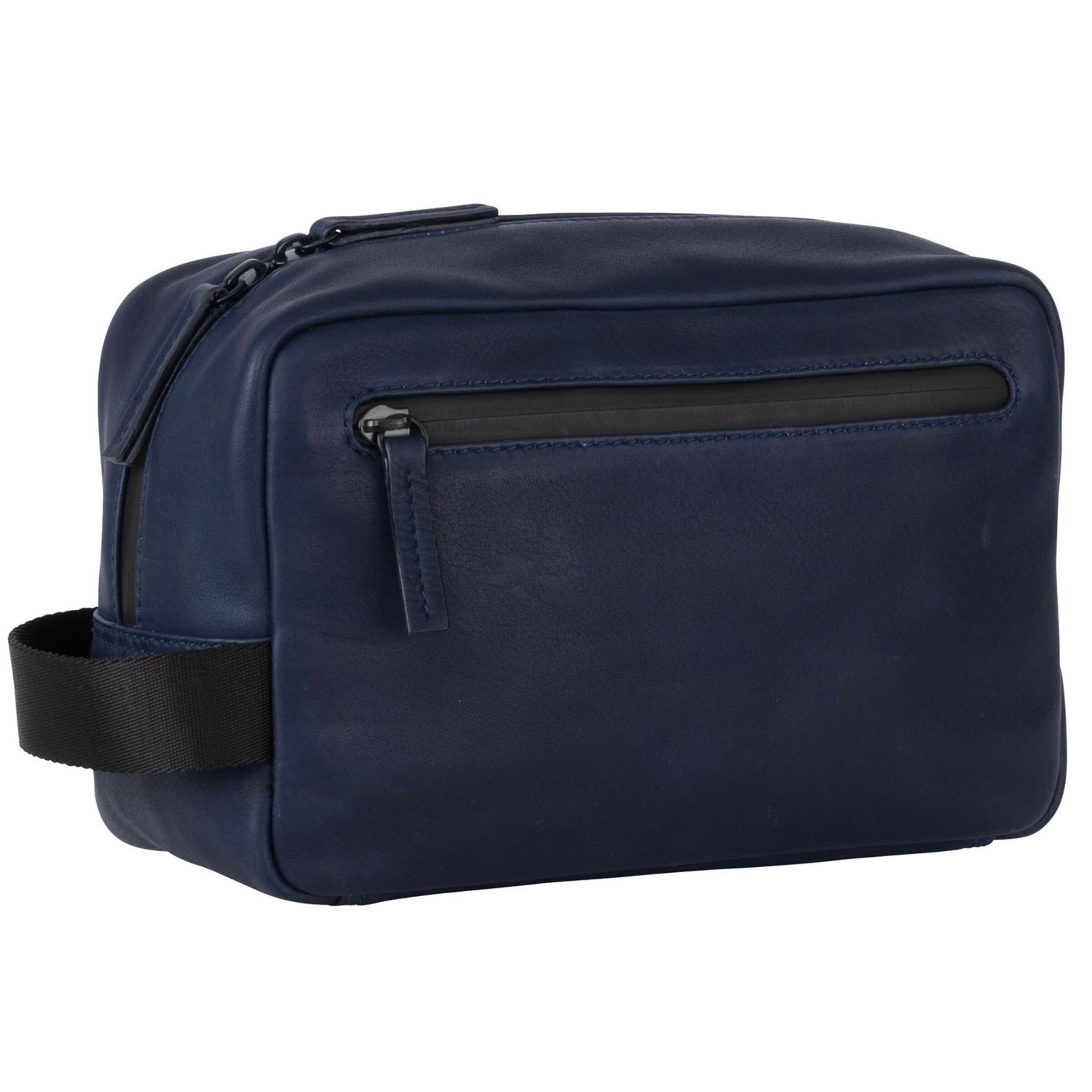 LEONHARD HEYDEN Toiletry bag 'Den Haag' in Blue: front