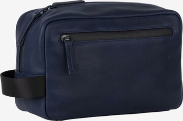 LEONHARD HEYDEN Toiletry Bag 'Den Haag' in Blue: front