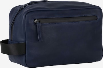 LEONHARD HEYDEN Toiletry Bag 'Den Haag' in Blue: front