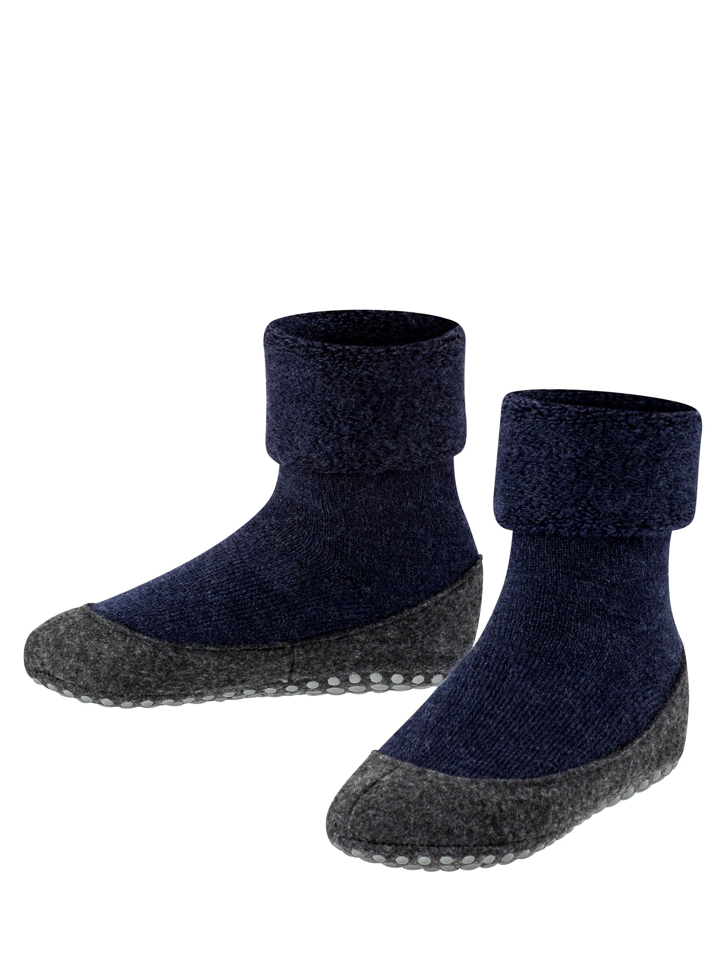FALKE Socks 'Cosyshoe Teens' in Blue: front