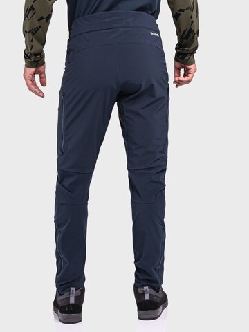 Schöffel Slimfit Sporthose in Blau