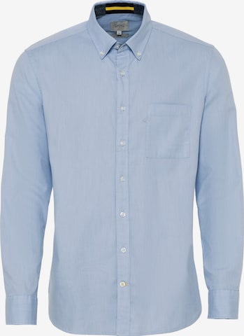 CAMEL ACTIVE Button Up Shirt in Blue: front