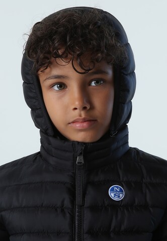 North Sails Tussenjas 'Skye Puffer' in Zwart