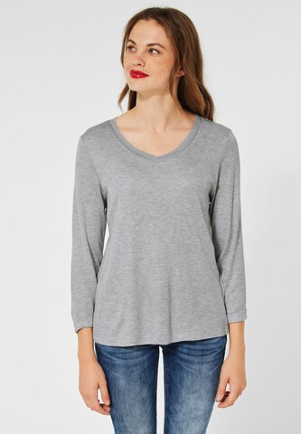 STREET ONE Sweater in Grey: front