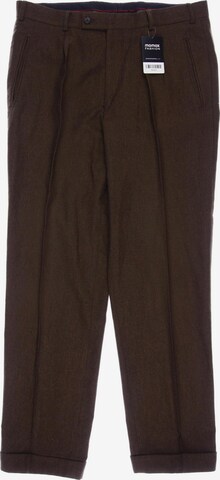 HECHTER PARIS Pants in 36 in Brown: front