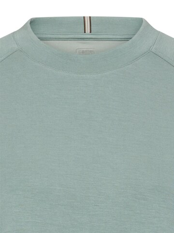 CAMEL ACTIVE Sweatshirt mit Rundhalsausschnitt in Grün