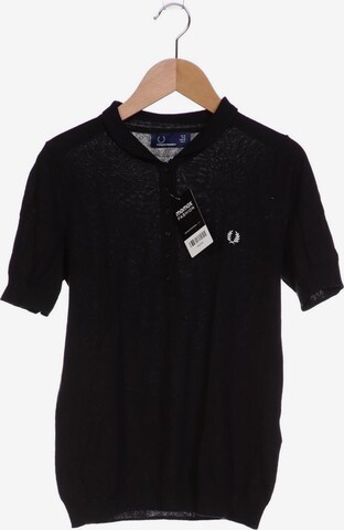 Fred Perry Pullover M in Schwarz: predná strana