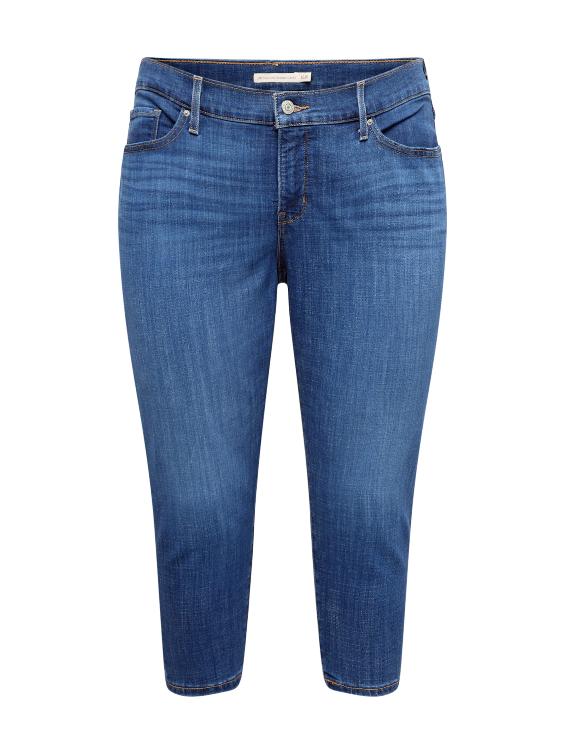 Levi's® Plus Slimfit Jeans '311™' in Blau: Vorderseite