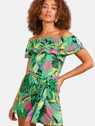 love & roses Jumpsuit in Green: front