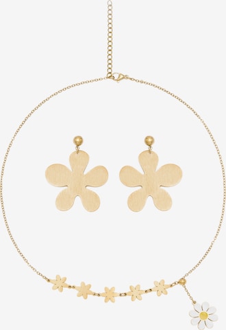 MYMO Sieraden set in Goud: voorkant